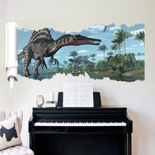 Cartoon dinosaur individuality creative household adornment wall stickers on the wall SM6
