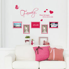 Carved English frame sitting room background wall stickers foreign trade wholesale waterproof bedroom can be removed SM6