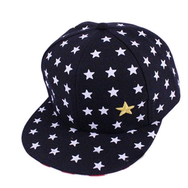 Casquette Enfant  Good Quality Kis Caps Star Pattern 3 Colors baseball Cap Kids Cotton Fashion Snapback Baseball Hats Gorras SM6