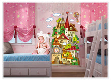 Castle children room wall stickers in the household adornment wall stick on the wall SM6