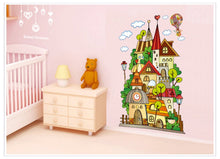 Castle children room wall stickers in the household adornment wall stick on the wall SM6