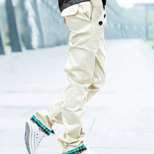 Casual Adult Menulti-colored Cotton Straight S Trousers Slim Fit Pant-XXL  SM6