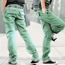 Casual Adult Menulti-colored Cotton Straight S Trousers Slim Fit Pant-XXL  SM6