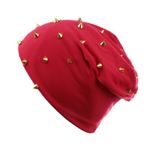 Casual Beanies Women Knitted Cap Solid Color Hip-hop Slouch Skullies Bonnet Cap Hat SM6