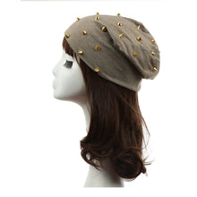 Casual Beanies Women Knitted Cap Solid Color Hip-hop Slouch Skullies Bonnet Cap Hat SM6