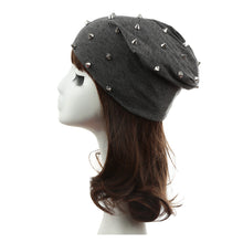 Casual Beanies Women Knitted Cap Solid Color Hip-hop Slouch Skullies Bonnet Cap Hat SM6