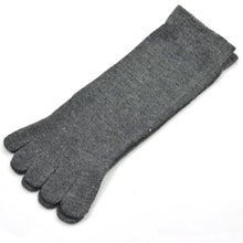 Casual Breathable Men's S Five Finger Toe Socks Solid Long Ankle Cotton Socks New PY6 SM6