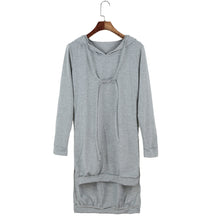 Casual Women Dress Long Sleeve Loose Dress Pockets Shift Dress Women Dress Vestidos Plus Size S-3XL SM6