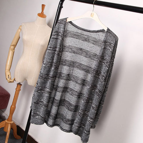 Casual Women Candy Color Long Sleeve Slim Thin Hollow Out jacket Women Knitted Jacket Cardigan Sweater Tops Plus Size SM6