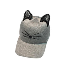 Cat Ear Pattern Women Cap Sequin Kawaii Baseball Caps Summer Fashion Snapback Snapback Gorras Beisbol#99 SM6
