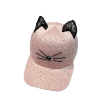 Cat Ear Pattern Women Cap Sequin Kawaii Baseball Caps Summer Fashion Snapback Snapback Gorras Beisbol#99 SM6