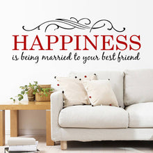 Characters "Happiness" wall stickers home decor decals home decoration  NEW PVC 21*57CM SM6