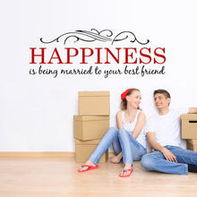 Characters "Happiness" wall stickers home decor decals home decoration  NEW PVC 21*57CM SM6