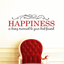 Characters "Happiness" wall stickers home decor decals home decoration  NEW PVC 21*57CM SM6