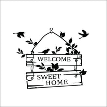 Characters Home Bird signs  NEW Living Room Bedroom Backdrop wall stickers home decoration 31*39CM SM6