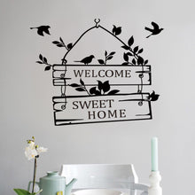 Characters Home Bird signs  NEW Living Room Bedroom Backdrop wall stickers home decoration 31*39CM SM6