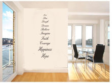 Characters "Love Live Hope" Room Decor DIY Decals Removable Wall Sticker SM6