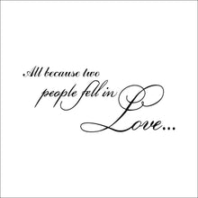 Characters "Love" wall stickers home decor decals decoration Characters  NEW PVC 47*57CM SM6