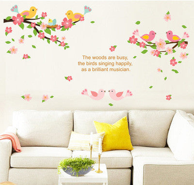 Charactizing a removable wall stickers transparent film can be in addition to moving wall stickers SM6