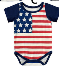 Charm Baby Boys Apparel Girls Toddlers Playsuit Newborn Flag Romper Jumpsuit SM6