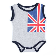 Charm Baby Boys Apparel Girls Toddlers Playsuit Newborn Flag Romper Jumpsuit SM6