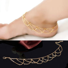 Charm Gold Anklets For Women Ankle Bracelet Chain Boho Tassel Foot Chain Anklets Foot Jewelry S  SM6