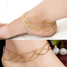 Charm Gold Anklets For Women Ankle Bracelet Chain Boho Tassel Foot Chain Anklets Foot Jewelry S  SM6
