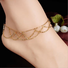 Charm Gold Anklets For Women Ankle Bracelet Chain Boho Tassel Foot Chain Anklets Foot Jewelry S  SM6