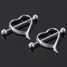 Charm Surgical Steel Love Heart Nipple Ring Shields Bar Navel Ring Body Piercing Women Jewelry Gifts  SM6