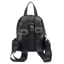 Designer Small Backpack Women White and Black Travel PU Leather Backpacks Ladies Rucksack Mini Back Bags SM6