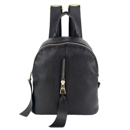 Designer Small Backpack Women White and Black Travel PU Leather Backpacks Ladies Rucksack Mini Back Bags SM6