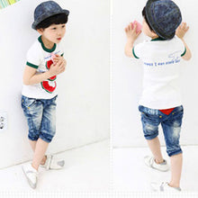 Chic Kid Toddler Tops Cozy T-Shirt Child Boys Crew Neck Watermelon Tee ShirtSM6