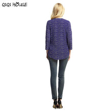 Chiffon Blouse Floral Long Sleeve Casual Tops Ladies Basic Autumn Tops Sexy Purple Blusa De Renda#D831 SM6