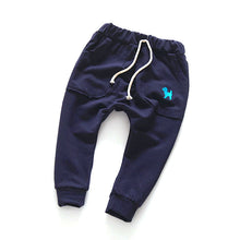 Child Kids Baby Boys Girls Unisex Harem Pants Trousers Elastic Waist Casual Cotton Long Pants for 2-7Years Children SM6