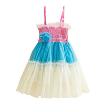 Child Kids Baby Girls Lace Flower Princess Dress Sundress Tulle Tutu Dresses SM6