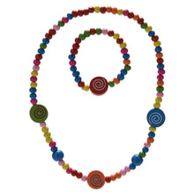 Children Beads Jewelry Setnecklace bracelet bangle jewelry Kids Gift Party Birthday Necklace SM6