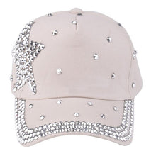 Children Cap For Girls  Fashion women's hats Baseball Cap Rhinestone Star Shaped Boy Girls Snapback Hat 5 Colors hat SM6