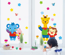 Children bedroom background on small animals The third generation of removable wall stickers SM6