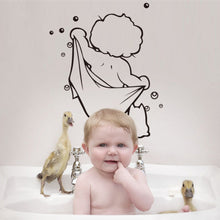 Children's Room Bathroom Wall Stickers Waterproof Removable Wall Decor For Kids SM6