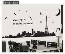 City Wall Stickers Home Decor Waterproof Removable Stickers SM6