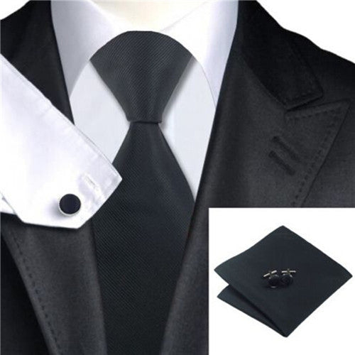 Classic Tie Sets Jacquard Woven Silk Men's Tie Necktie Multi-Colors P16 SM6