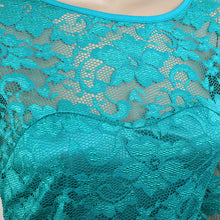 Clearance Products Ladies Mini Lace Dresses Sexy Rose 34 Sleeve Hollow Out Round Neck Short Women Dress SM6