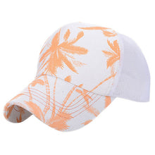 Coconut tree Printed Baseball Cap Summer Casual Mesh Caps Unisex Hat Summer Wear Fishing Gorra Plana#121 SM6