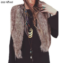 Colete Women Vest Sleeveless Coat Outerwear Hair Jacket Waistcoat Casaco De Pelo capa sin mangas del largo chaleco chaqueta SM6