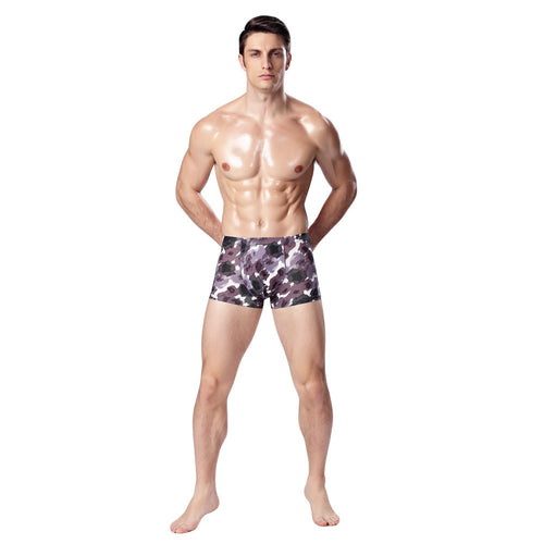 Comfotable Underwear Men's Boxers Shorts Panties Spandex Elastic Waist Mens Boxers Underpants Underwear SM6