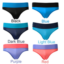 Cool Mens Ultra Thin Underwear Sexy Men Low Rise Briefs Erotic Semi Sheer Gay Sexy Underwear Translucent Calzoncillos SM6