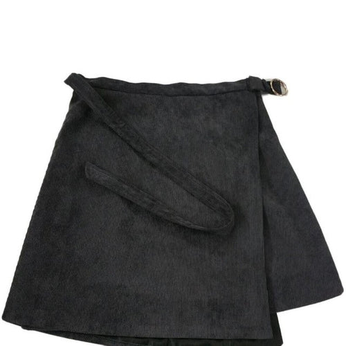 Corduroy Skirts Womens Fashion Women Autumn Irregular Mini Skirt Seamless Midi Skirt Stretch Jupe Femme#B11 SM6