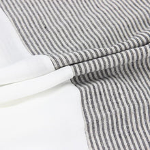 Cotton Maxi Dress Shirt Short Sleeve Spilt Sexy Striped Dress Turn-Down Collar Long Summer Dress Vestido Listrado#B729 SM6