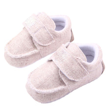 Cozy Toddler Baby Linen Crib Shoes Kid Boy Girl Non-Slip Loafers Shoes 0-12M PY5 SM6