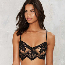 Crochet Top Lace Sexy Women Croped Lace Bralette Bra Bustier Crop Top For Women Cropped Tops #112 SM6